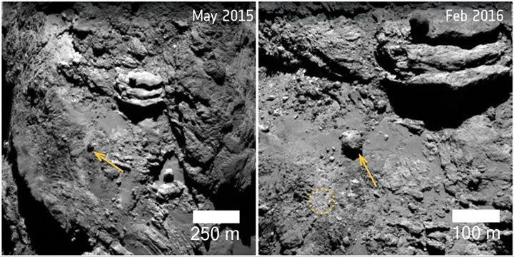 The many-faced comet…The target of the European Space Agency…