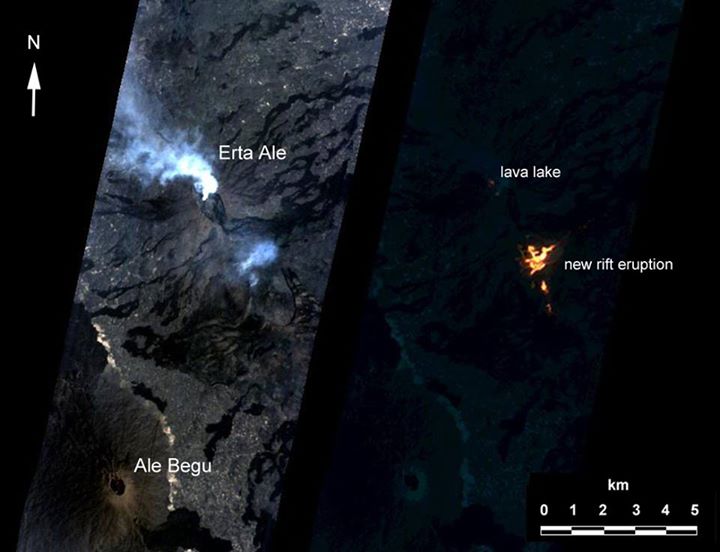 One of our planet’s few exposed lava lakes is changing, and …