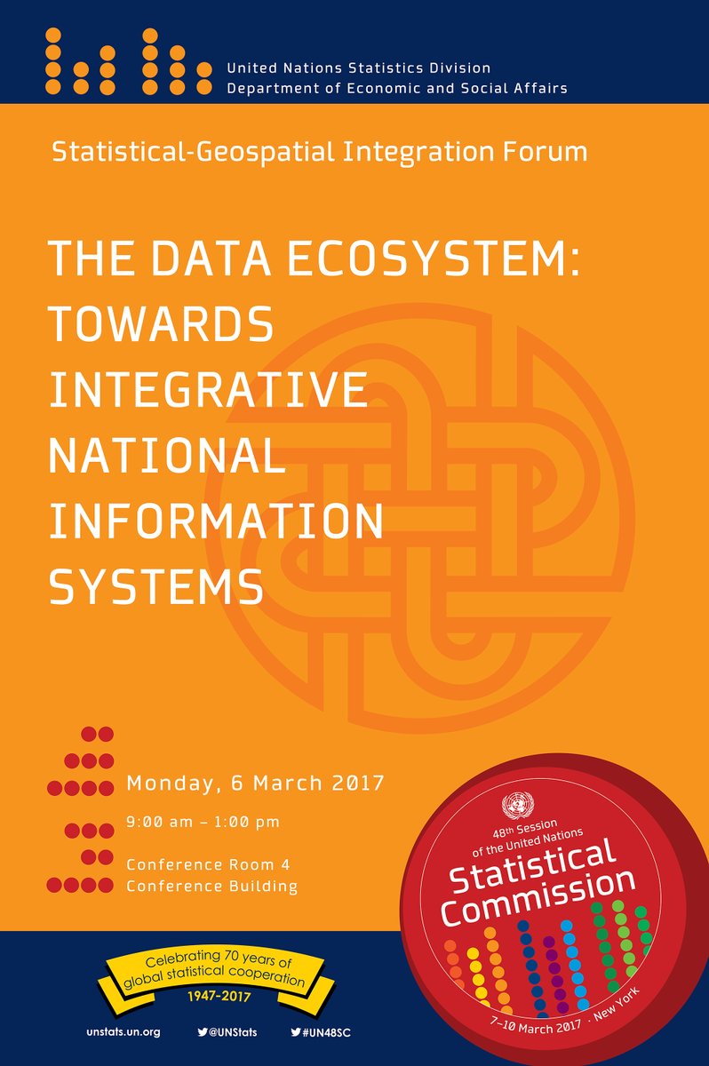 Live on  on 6 Mar 2017 9am ET: Towards Integrative National Information Systems …
