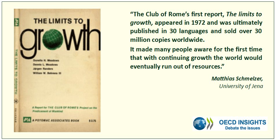 In the early 60s the OECD argued for what we now call #sustainable growth. Read …