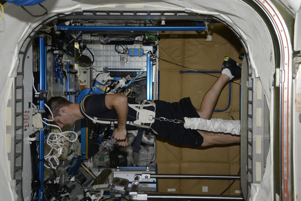 Diary Entry 9: Exercise on the International Space Station