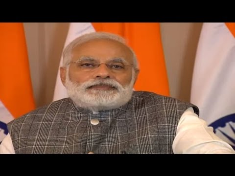 PM Narendra Modi addressing participants of Smart India Hackathon 2017