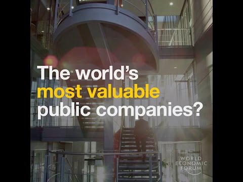 The world’s most valuable public companies?   Tech companies are taking over