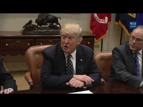 President Trump Hosts a Listening Session with the Fraternal Order of Police