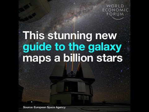 This stunning new guide to the galaxy maps a billion stars