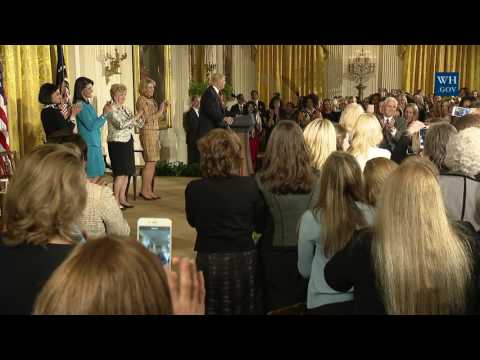 President Trump and Vice President Pence Speak at the Women’s Empowerment Panel
