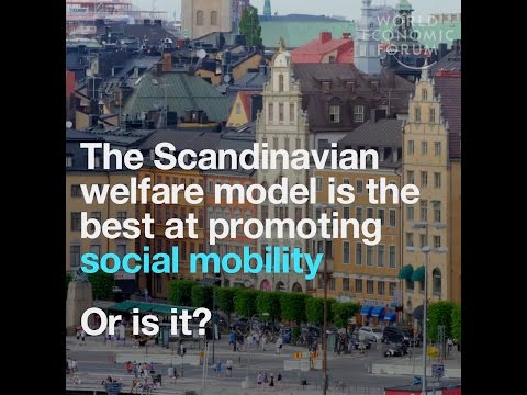 The Scandinavian welfare model is the best at promoting social mobility