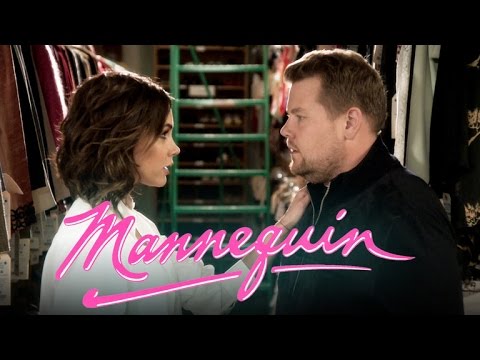 Mannequin starring Victoria Beckham & James Corden