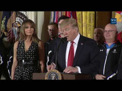 President Trump Participates in the Wounded Warrior Project Soldier Ride