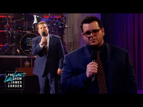 No One Crashes The Late Late Show Like Josh Gad