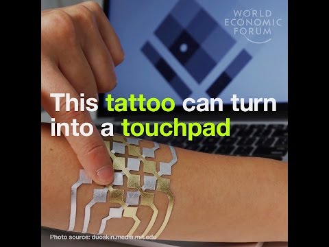 This tattoo can turn into a touchpad