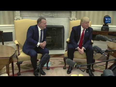President Trump Meets with Prime Minister Rasmussen