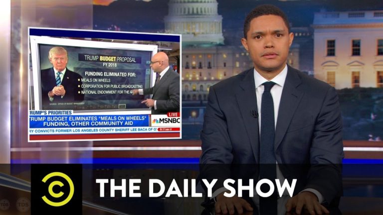 Trump’s Budget by the Numbers & MEAL Team Six – How to Save Meals on Wheels: The Daily Show