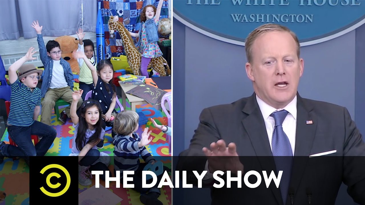 Sean Spicer: Kindergarten Press Secretary: The Daily Show
