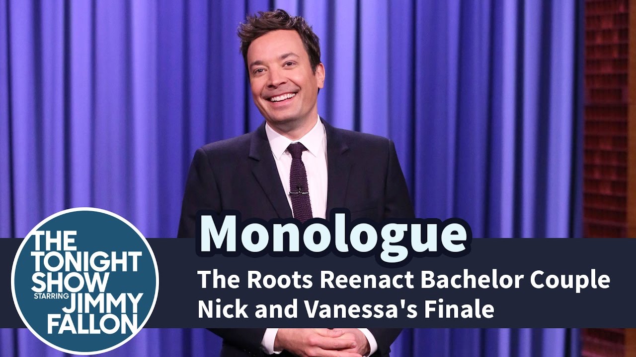 The Roots Reenact Bachelor Couple Nick and Vanessa’s Finale – Monologue