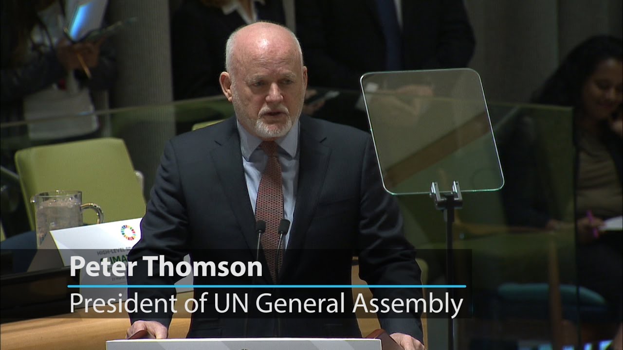 UN General Assembly President urges climate action for welfare of future generations