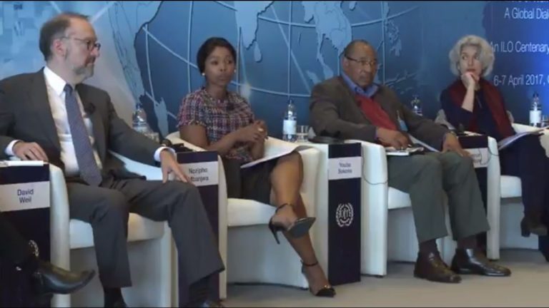 A Global Dialogue on future of work: Organization of work and producti…