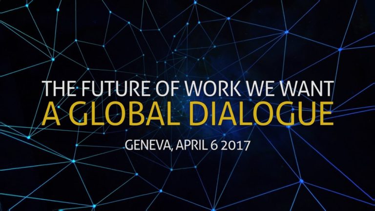 Opening highlights: A global dialogue on the future of work we want
