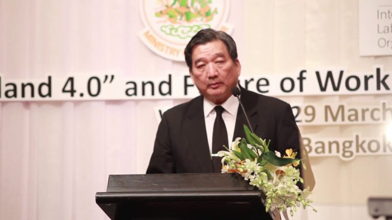 “Thailand 4.0” and the Future of Work