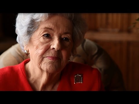 Baroness Boothroyd on her official portrait as Commons Speaker by Andre…