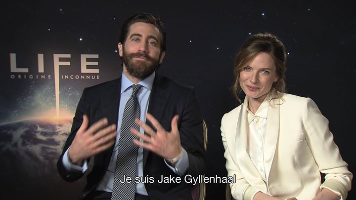 Jake Gyllenhaal and Rebecca Ferguson, who played astronauts on the ISS in the re…