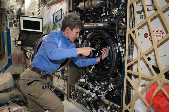 Congratulations are in order! Astronaut Peggy Whitson, curre…