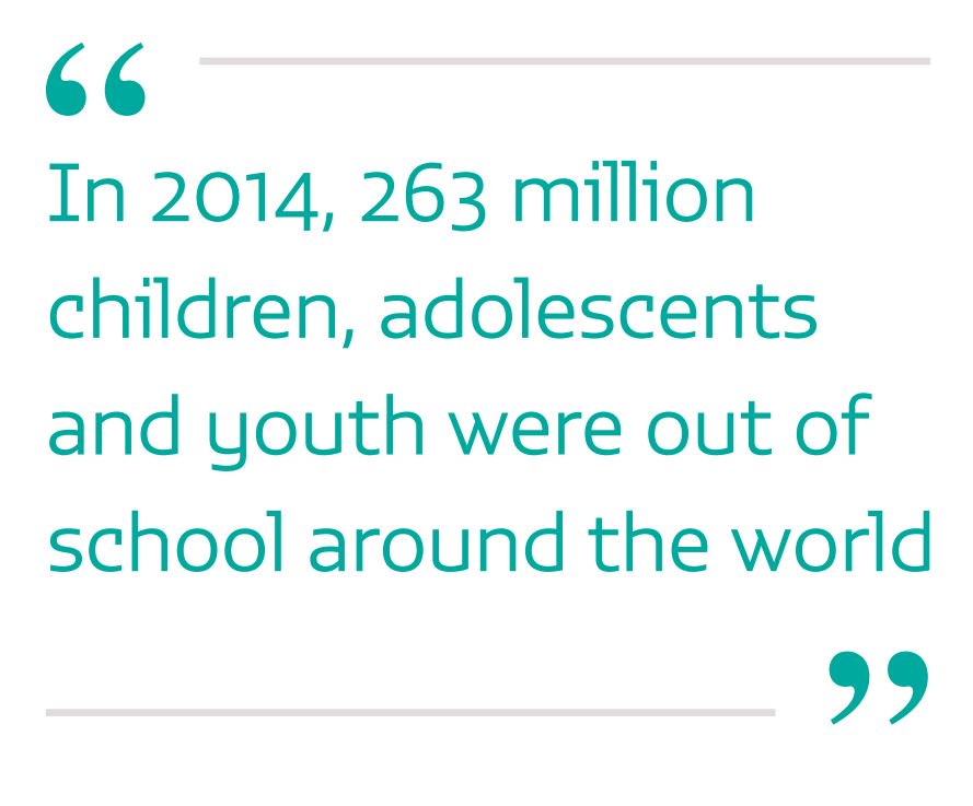 61m children of primary school age, 60m of lower secondary age & 142m of upper s…