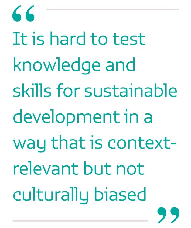 Monitoring core aspiration of SDG4.7-acquisition of knowledge &skills needed for…