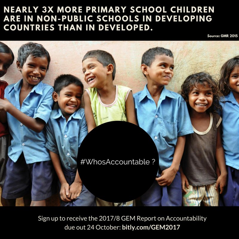 #WhosAccountable for the high number of children in the non-developed world that…