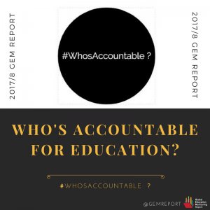 Visit the new @GEMReport webpage updated news items related to accountability in…