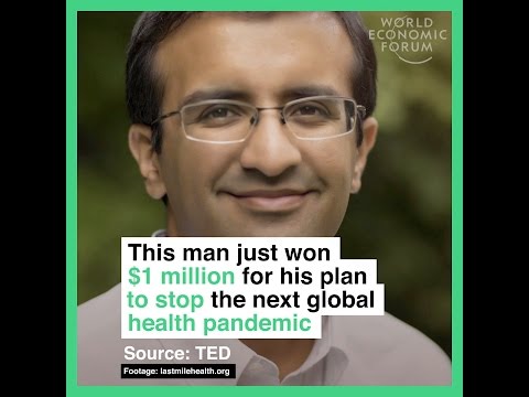 This man just won $1 million for his plan to stop the next global health pandemic