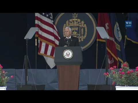 Vice President Pence Delivers the Commencement Address at the United States Naval Academy