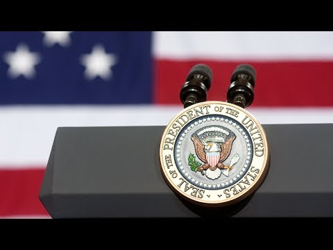 President Trump Gives Remarks at a Wreath Laying Ceremony at Arlington National Cemetery