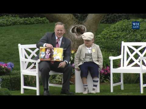 White House Easter Egg Roll: Reading Nook with Sean Spicer