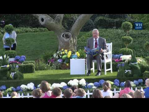 White House Easter Egg Roll: Reading Nook with General Kellogg