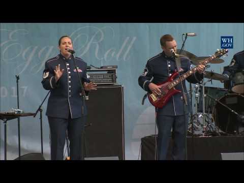 White House Easter Egg Roll: Bunny Hop Stage with the Air Force Band