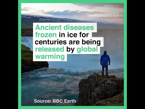 Ancient diseases frozen in ice for centuries are being released by global warming