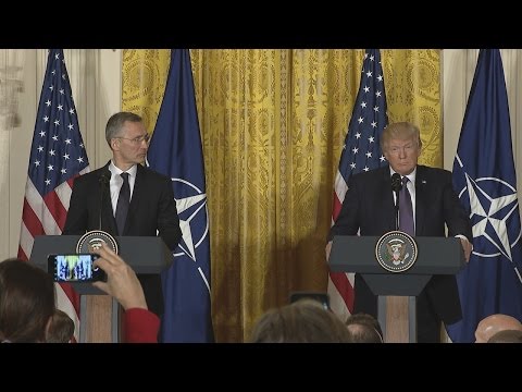President Trump Holds a Joint Press Conference with Secretary General Stoltenberg