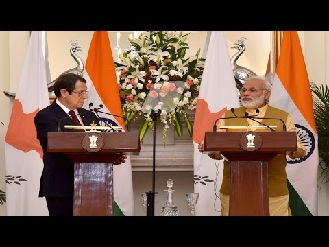 PM’s Speech: Exchange of Agreements & Press Statement with President of Cyprus Mr Nicos Anastasiades