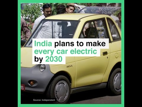 India plans to make every car electric by 2030