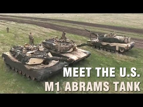 Meet the US M1 Abrams tank