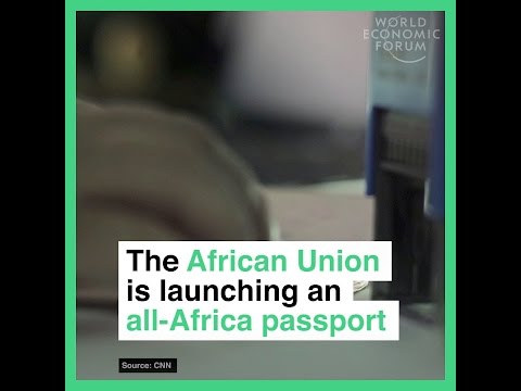 The African Union is launching an all Africa passport