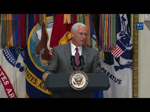 Vice President Pence Hosts Honor Flight Veterans