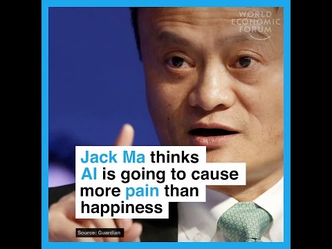 Jack Ma thinks AI is going to cause more pain than happiness