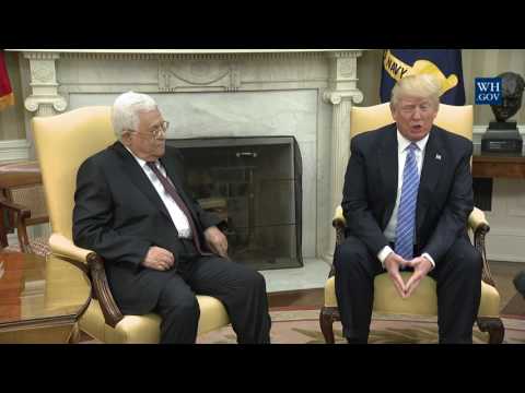 President Trump Meets with President Abbas