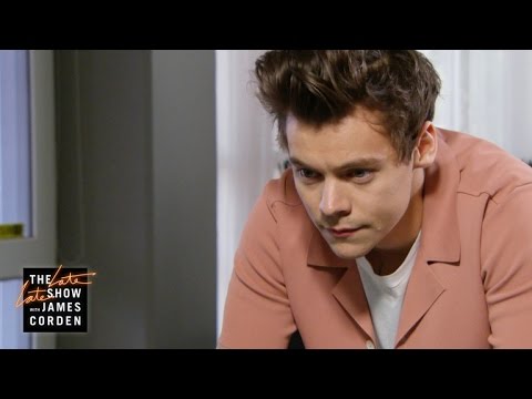Harry Styles Can’t Get Into The Late Late Show