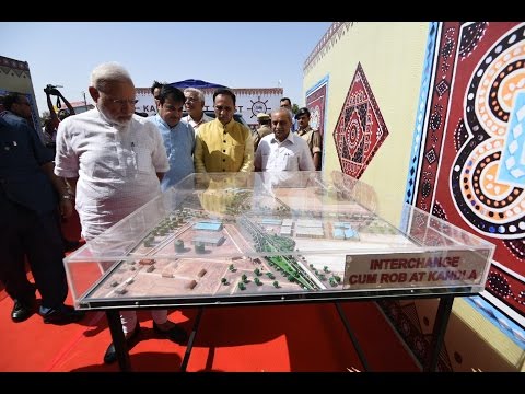 PM Modi at Inauguration & Foundation Laying Ceremony of various projects in Gandhidham, Gujarat
