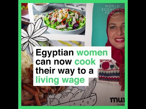 Egyptian cooking start-up helping refugee women