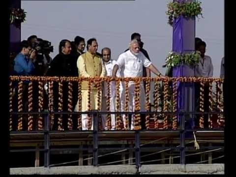 PM Modi visits Pumping Station in Kutch Canal in Bhachau, Gujarat