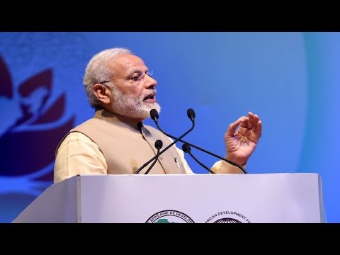 PM Modi’s Speech at Opening Ceremony of Meetings of the African Development Bank Group